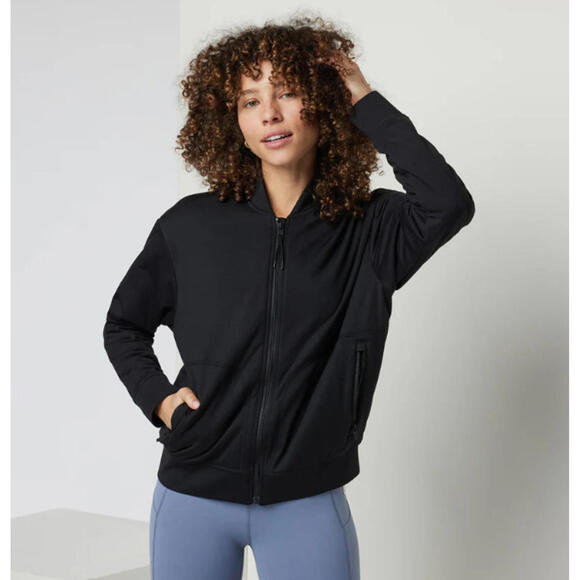 Vuori Jackets & Blazers - NEW, Vuori Halo Basin Bomber in Black Size XL #T3428